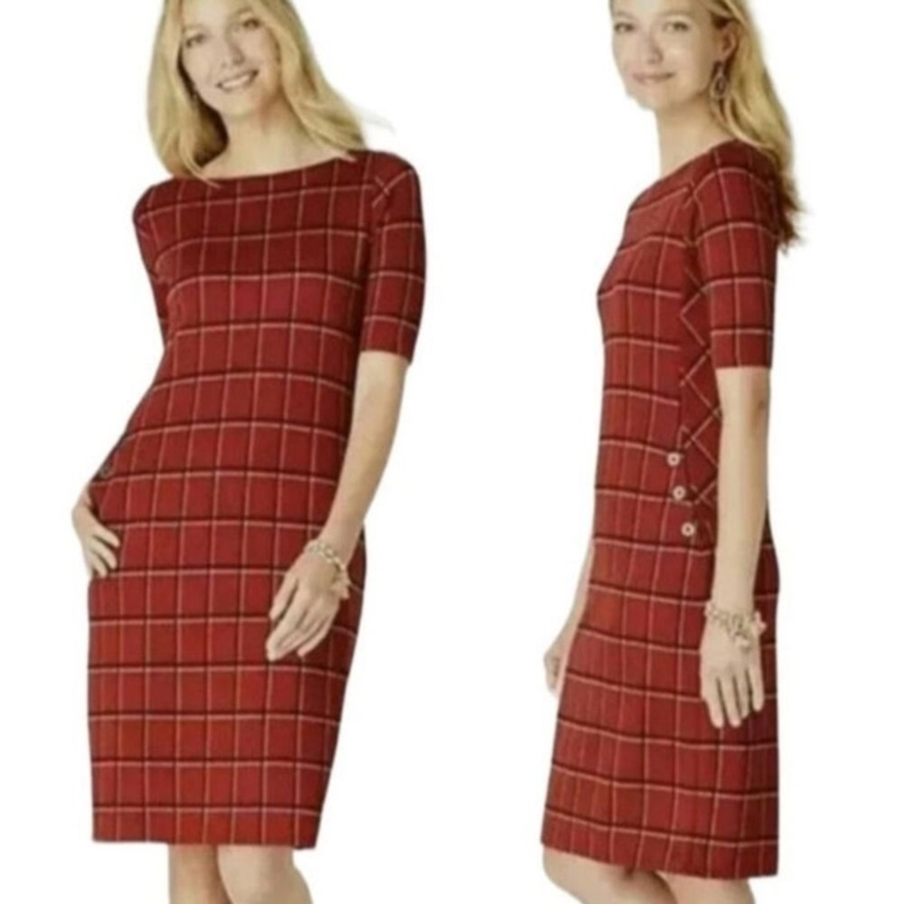 J.Jill Ponte Knit Dress Sz SP